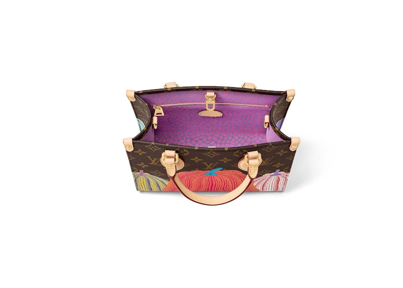 Lookbook 路易威登 LV x YK Onthego PM 南瓜印花包