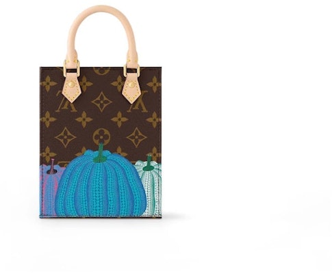 Louis Vuitton LV x YK Petit Sac Plat Pumpkin Print Order Louis Vuitton LV x YK Petit Sac Plat Pumpkin Print