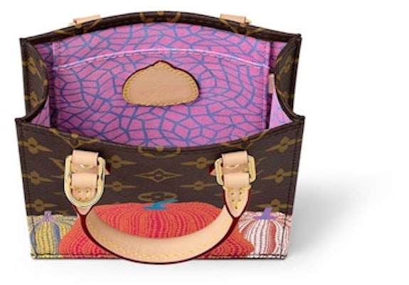 Louis Vuitton LV x YK Petit Sac Plat Pumpkin Print Lookbook Louis Vuitton LV x YK Petit Sac Plat Pumpkin Print