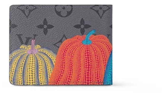 Louis Vuitton LV x YK Slender Wallet Pumpkin Print Order Louis Vuitton LV x YK Slender Wallet Pumpkin Print