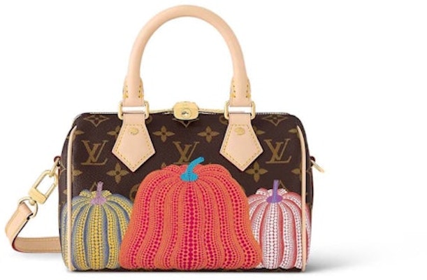 Louis Vuitton LV x YK Speedy Bandouliere 20 Pumpkin Print Buy Louis Vuitton LV x YK Speedy Bandouliere 20 Pumpkin Print