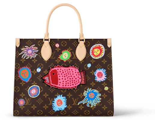 路易威登LV xYK Onthego MM面孔印花及刺繡包款 Buy 路易威登LV xYK Onthego MM面孔印花及刺繡包款