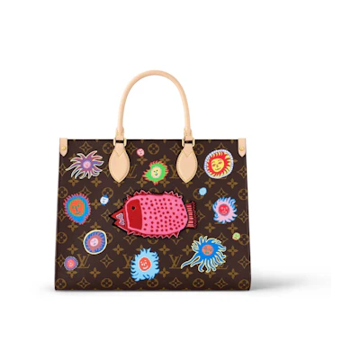 Louis Vuitton LV xYK Onthego MM Face Print and Embroidery