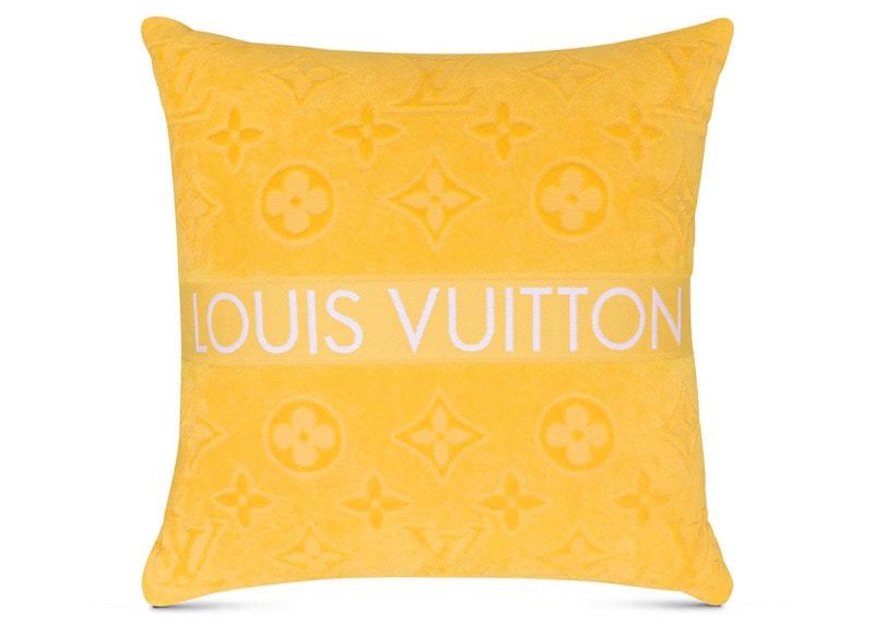 Louis Vuitton LVacation Beach Pillow Yellow