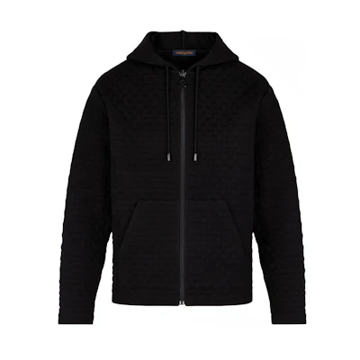 Louis Vuitton LVSE Damier Full-Zip Hoodie Jacket Black Men’s 1A8HCD