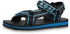 Sandal Fesyen Louis Vuitton Magic Tape 'Hitam Biru' 1AA4GB