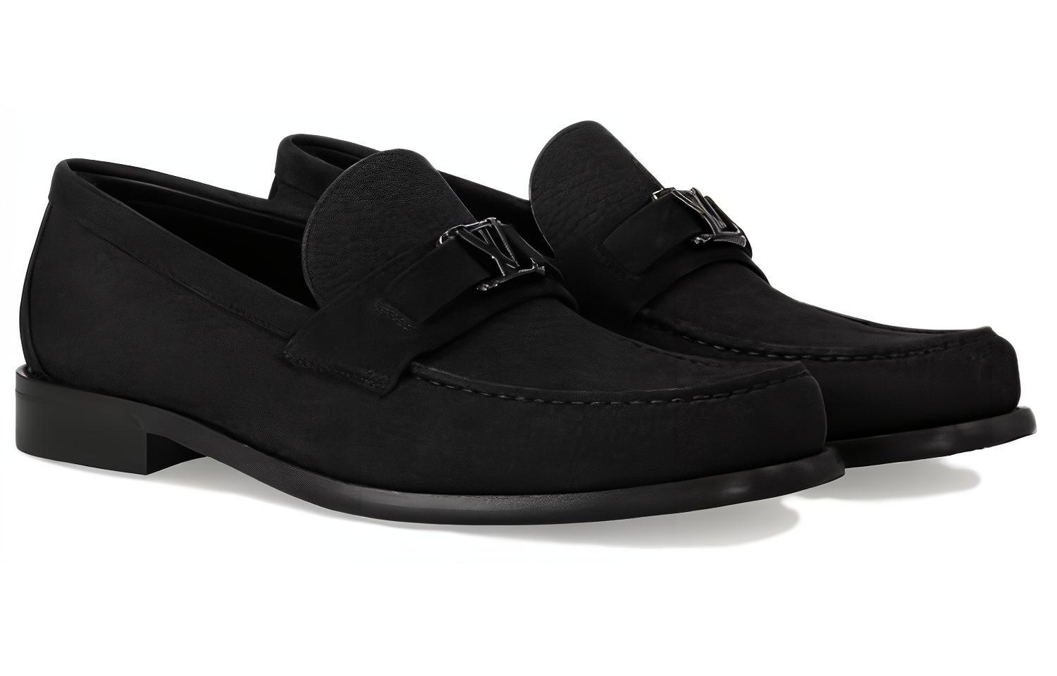 Shop Mocassino Louis Vuitton Major ''Nero'' 1ABLK4