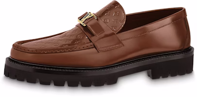 Louis Vuitton Major Loafer 'Brown' 1ABFHD Louis Vuitton Major Loafer 'Brown' 1ABFHD