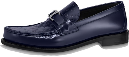 Louis Vuitton Major Loafer 'Ocean Blue' 1AAN1J Louis Vuitton Major Loafer 'Ocean Blue' 1AAN1J