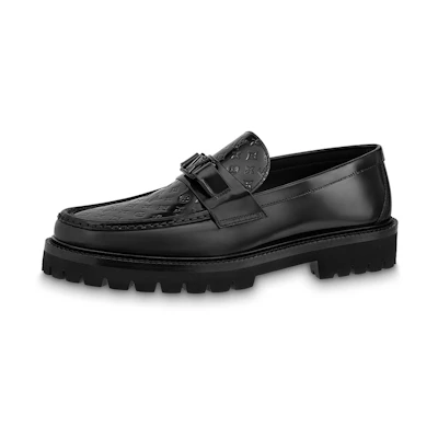 LV Major Loafer Shoes 'Black'
