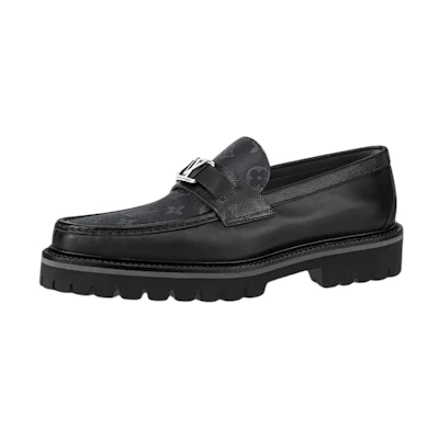 LV Major Loafers 'Black Monogram'
