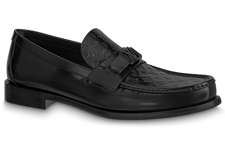 LV Major Loafers 'Black with Top Monogram' 圖 2