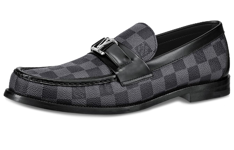 Louis Vuitton Major Loafers 'Grey' 1A40L1