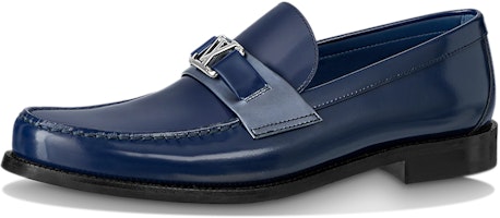 Louis Vuitton Major Loafers 'Navy' 1A8VBC Louis Vuitton Major Loafers 'Navy' 1A8VBC