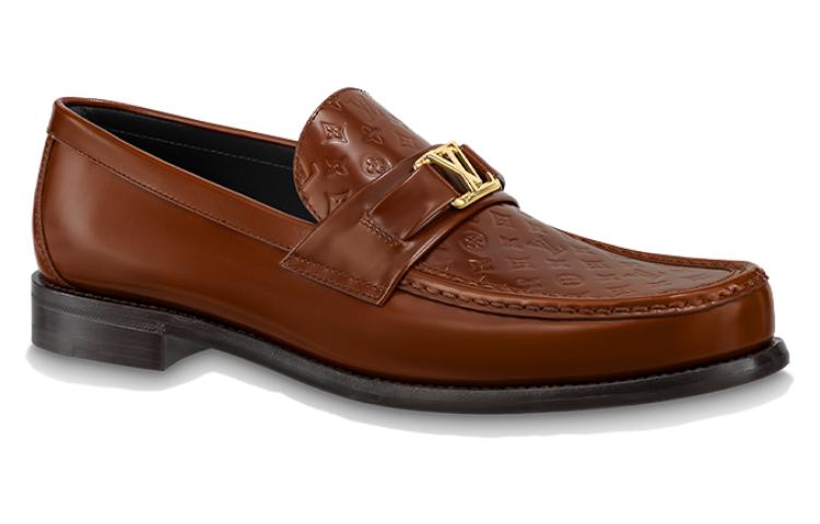 LV Major Loafers 'Patent Brown Monogram' 圖 2