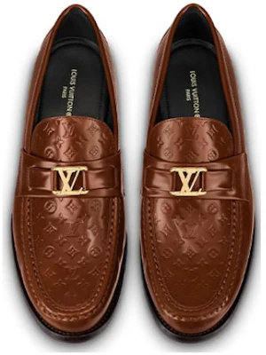Mocassini Louis Vuitton Major ''Patent Brown Monogram'' 1AAMZU Lookbook Mocassini Louis Vuitton Major ''Patent Brown Monogram'' 1AAMZU