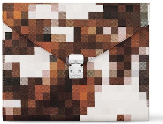 Louis Vuitton Mark Folder Cowmooflage Coklat Buy Louis Vuitton Mark Folder Cowmooflage Coklat