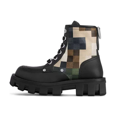 LV Martin Boot 'Checker Black Leather'