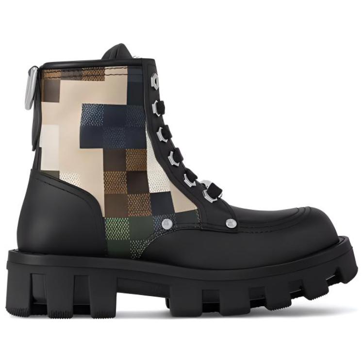 LV Martin Boot 'Checker Black Leather' 圖 2