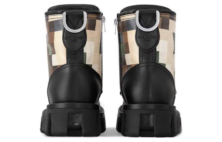 LV Martin Boot 'Checker Black Leather' 圖 5