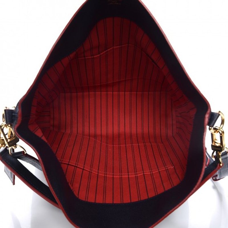 Lookbook Louis Vuitton Melie Monogram Empreinte Biru Merah