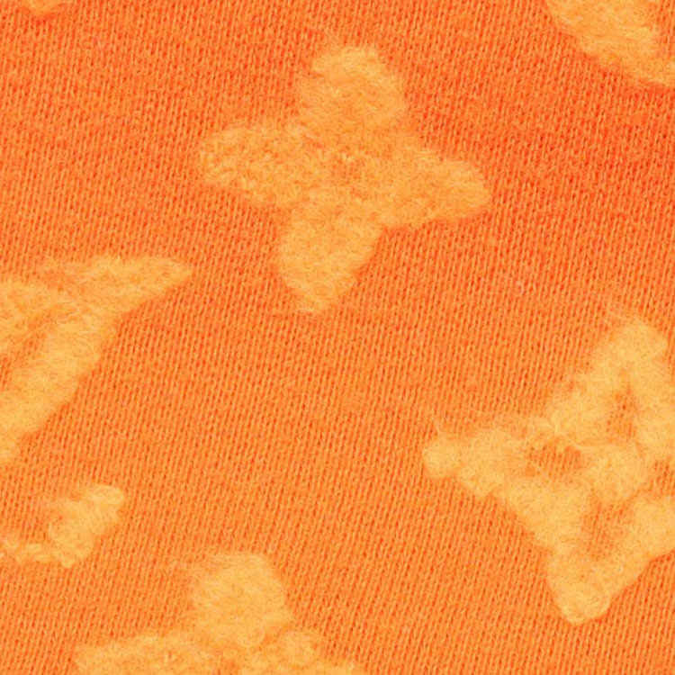 Details for Suéter Louis Vuitton Hombre Naranja Logo Tejido Cuello Redondo. 1A5CPG