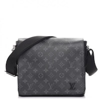 Louis Vuitton Messenger District Monogram Eclipse PM Noir Black Louis Vuitton Messenger District Monogram Eclipse PM Noir Black