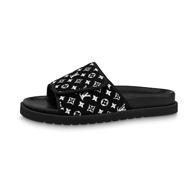 LV Miami 'Black Magic Tape Slide'