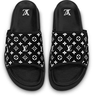 루이비통 마이애미 블랙 매직 슬라이드 (or shortened: LV 마이애미 블랙 슬라이드) 1ABFTR Lookbook 루이비통 마이애미 블랙 매직 슬라이드 (or shortened: LV 마이애미 블랙 슬라이드) 1ABFTR