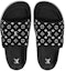 Shop Louis Vuitton Miami 'Black Magic Tape Slide' Sandal Hitam 1ABFTR