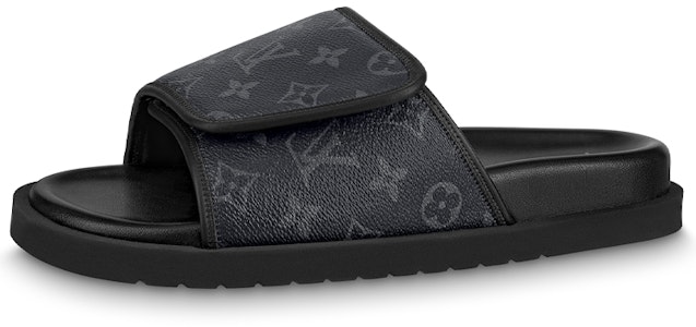 ルイ・ヴィトン マイアミ "マジックテープ ブラック" スライド 1A9Z60 Buy ルイ・ヴィトン マイアミ "マジックテープ ブラック" スライド 1A9Z60