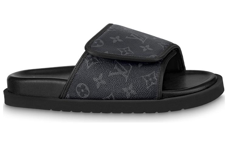 Order Louis Vuitton Miami 'Magic Tape Hitam' Selipar 1A9Z60