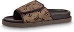 Buy Louis Vuitton Miami 'Magic Tape Flat Sandal Fesyen Coklat Gelap' 1ABMZ8