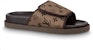 Louis Vuitton Miami 'Magic Tape Flat Sandal Fesyen Coklat Gelap' 1ABMZ8