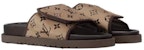 Louis Vuitton Miami 'Magic Tape Flat Sandal Fesyen Coklat Gelap' 1ABMZ8