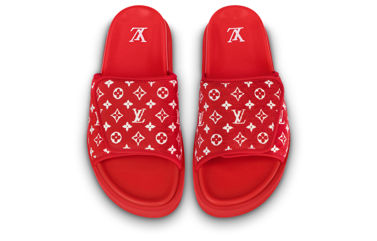 Lookbook Louis Vuitton Miami ''Rode Klittenbandsandaal'' 1ABFU6
