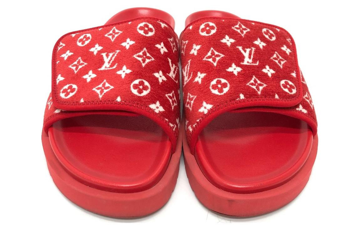 Shop Louis Vuitton Miami ''Rode Klittenbandsandaal'' 1ABFU6