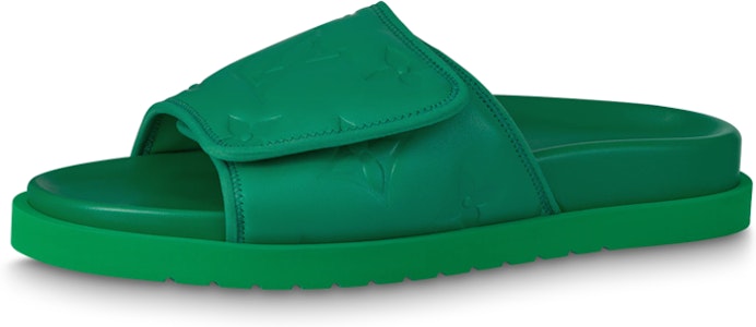 路易威登迈阿密时尚拖鞋'绿色魔术贴' 1AA7T5 Buy 路易威登迈阿密时尚拖鞋'绿色魔术贴' 1AA7T5