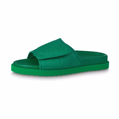 LV Miami Fashion Slide 'Green Magic Tape'