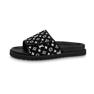 LV Miami Mules 'Black Monogram'