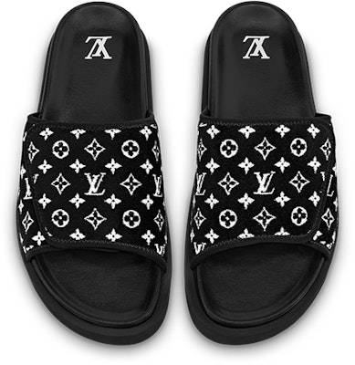 Louis Vuitton Miami Mules 'Monogram Hitam' 1ABFTT Lookbook Louis Vuitton Miami Mules 'Monogram Hitam' 1ABFTT