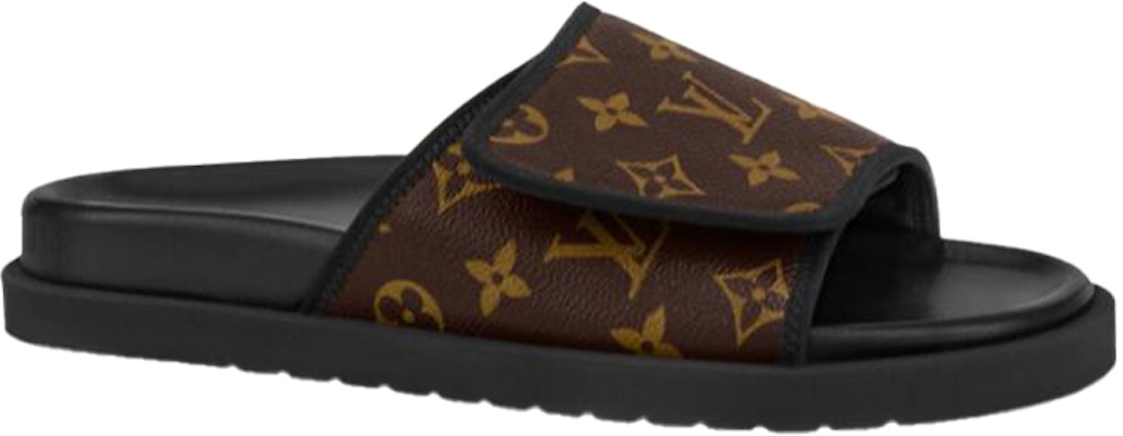 Louis Vuitton Miami Mules 'Coklat Velcro' 1A8YG9 Order Louis Vuitton Miami Mules 'Coklat Velcro' 1A8YG9