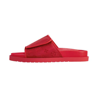 LV Miami Slide 'Red Leather'