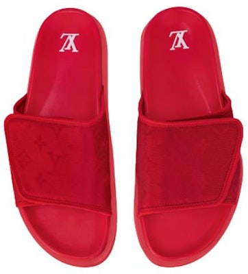 Louis Vuitton Miami Slide 'Kulit Merah' 1AC5QH Shop Louis Vuitton Miami Slide 'Kulit Merah' 1AC5QH