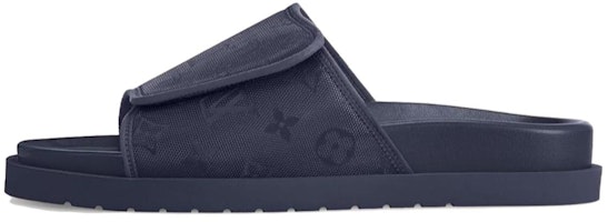 Louis Vuitton Miami Slide 'Sleek Blue' 1ACDB2 Louis Vuitton Miami Slide 'Sleek Blue' 1ACDB2