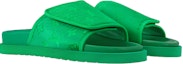 Shop Louis Vuitton Miami Velcro Flat 'Selipar Fesyen Hijau' 1ABMZN