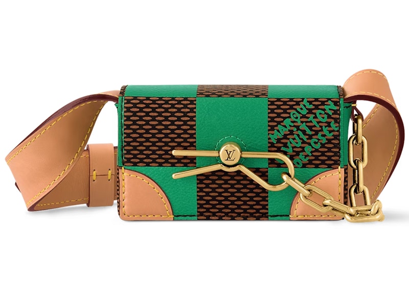 Louis Vuitton Micro Steamer Damier Pop Green