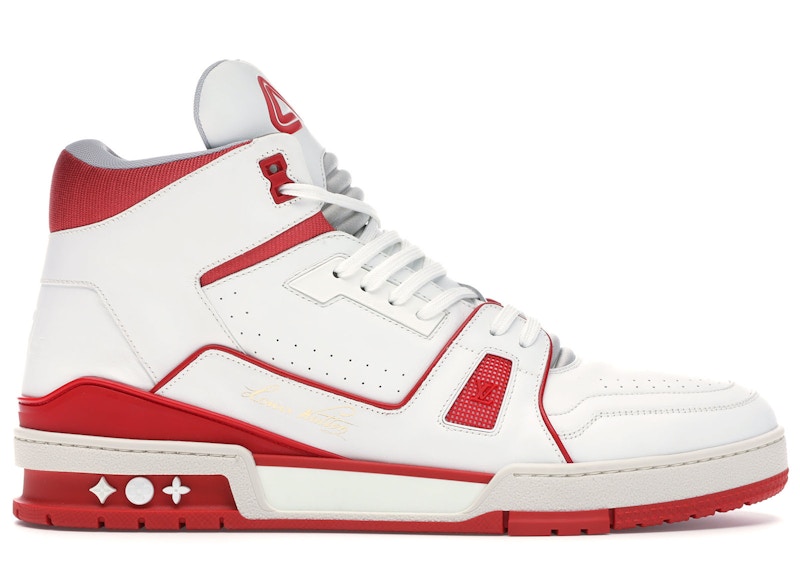 Louis Vuitton Mid Trainer 'White Red' 1A54IA
