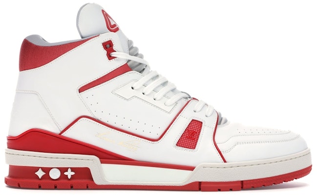 Louis Vuitton Mid Trainer 'Putih Merah' 1A54IA Buy Louis Vuitton Mid Trainer 'Putih Merah' 1A54IA