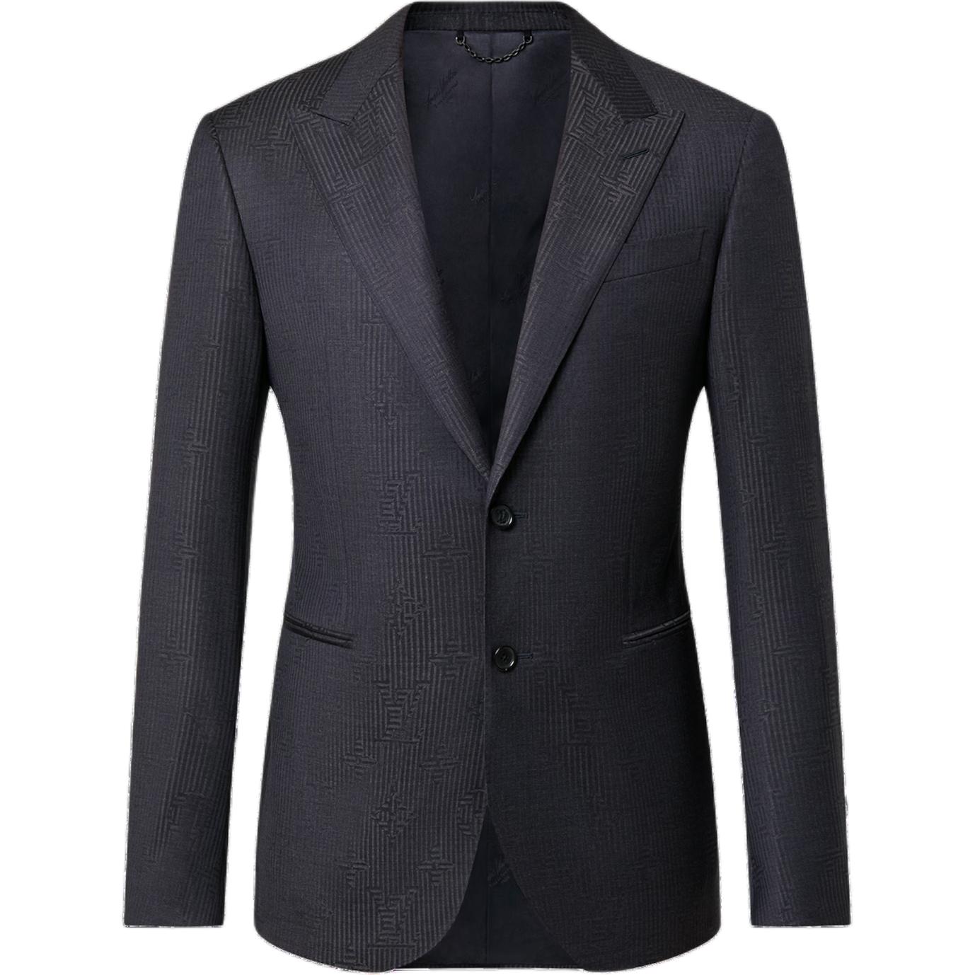 Louis Vuitton Midnight Blue Single Breasted Pont Neuf Jacket 1AATSB